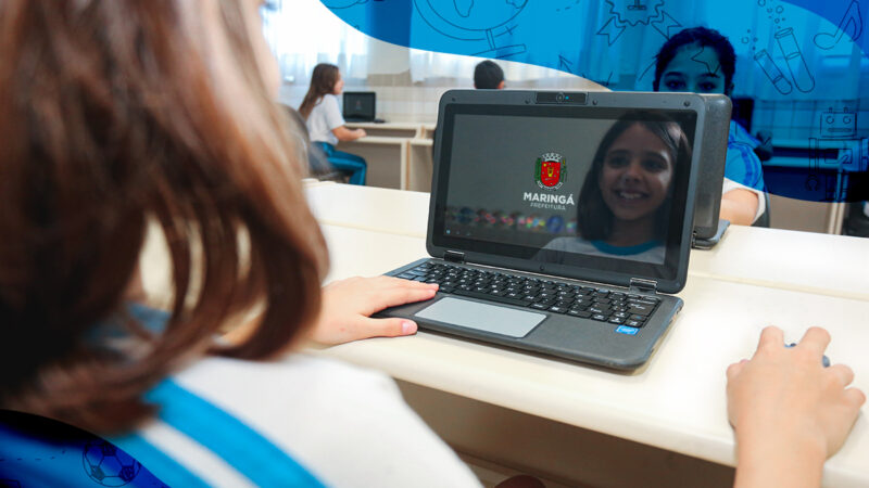 Gestão Ulisses Maia possibilita jornada educativa e tecnológica para alunos da rede municipal com ambiente virtual