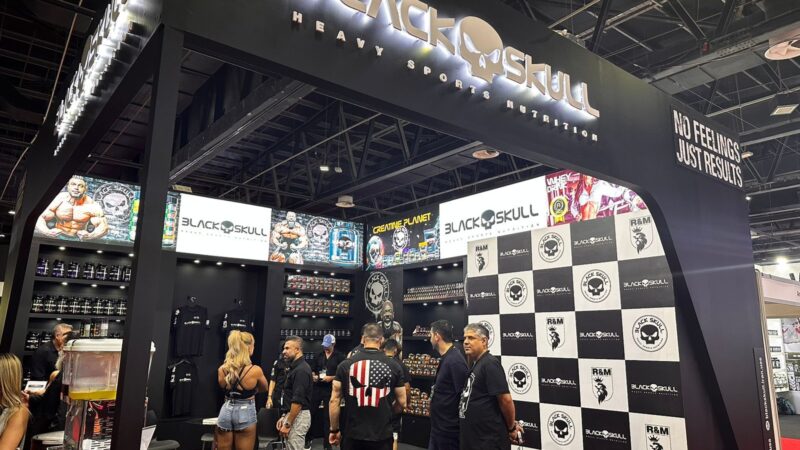 Black Skull marca presença Dubai Muscle Show