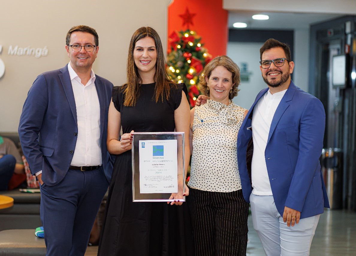 IBIS Maringá recebe certificação GREEN KEY : um dos 7 hotéis no Brasil reconhecidos por excelência em sustentabilidade