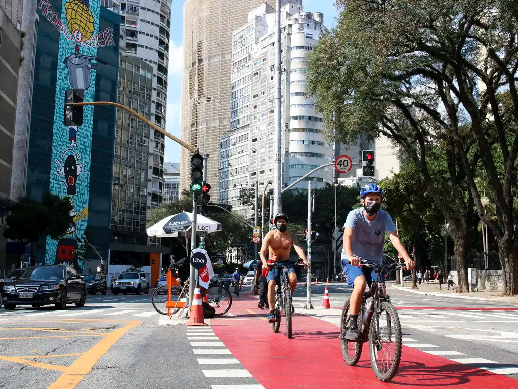 Estudo aponta desigualdades na infraestrutura cicloviária de de São Paulo