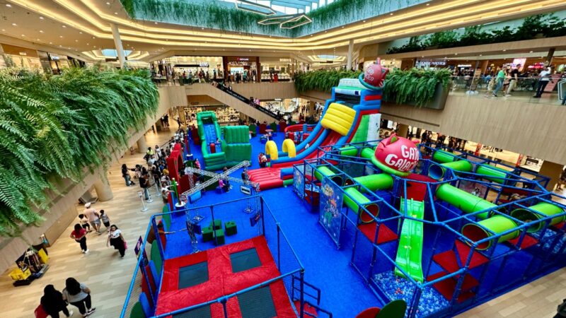 Jockey Plaza Shopping recebe crianças com TEA no Mega Parque do Gato Galáctico