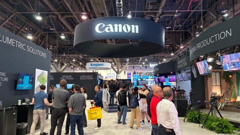 Canon destaca inovações e parcerias na NAB 2024