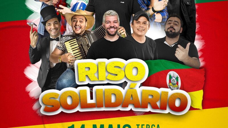 Show de humor no Teatro Positivo terá renda totalmente revertida para Rio Grande do Sul