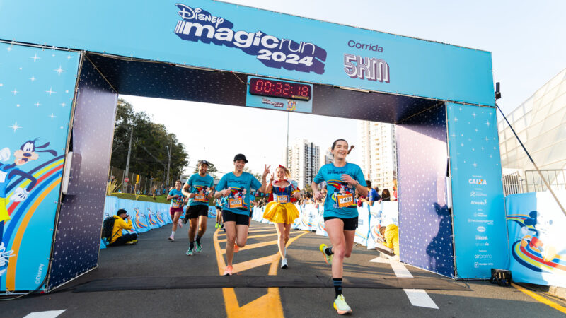 Disney Magic Run 2024: evento reúne 6 mil participantes inscritos e movimenta economia da capital paranaense