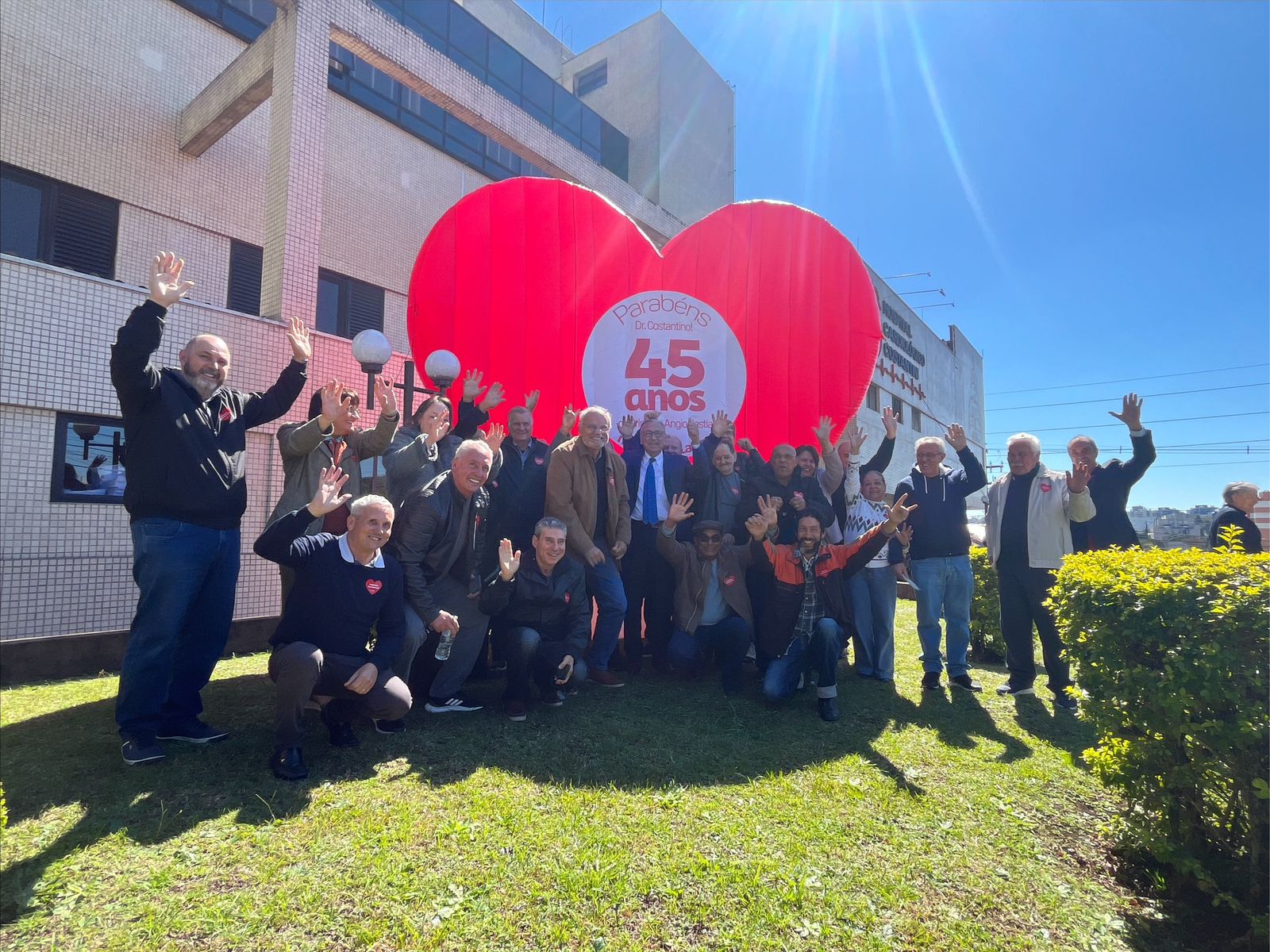 Costantini comemora 45 anos da primeira angioplastia da América do Sul