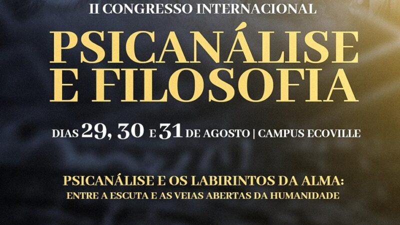 Curitiba recebe Congresso Internacional de Psicanálise