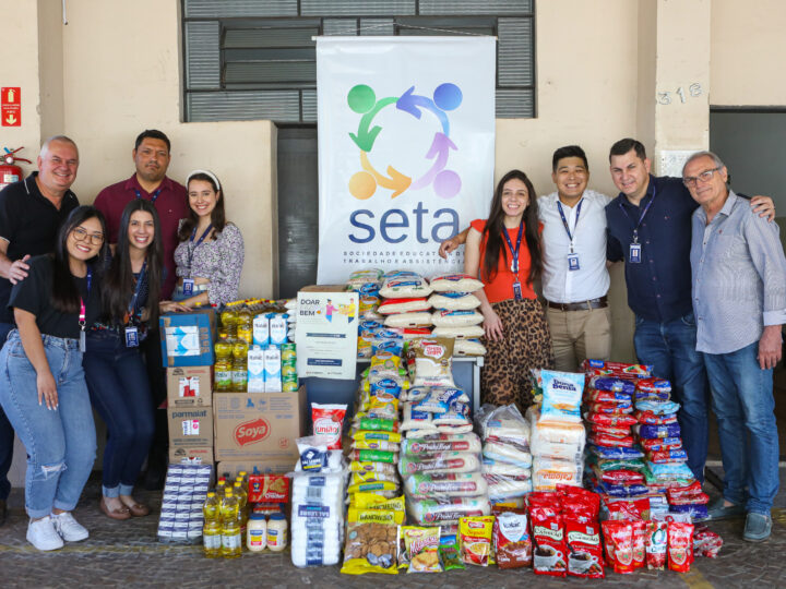 Campanha “Doar Faz Bem” arrecada seis toneladas de alimentos e beneficia 11 entidades que acolhem crianças, idosos e famílias