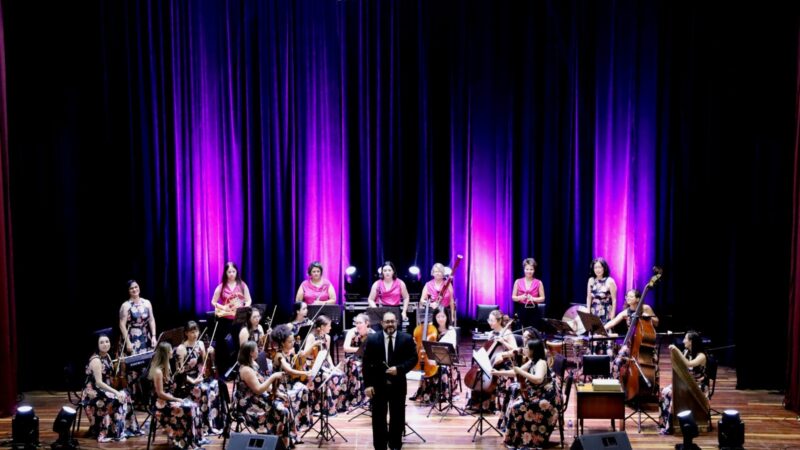 Ladies Ensemble apresenta o concerto de música brasileira no Auditório Regina Casillo