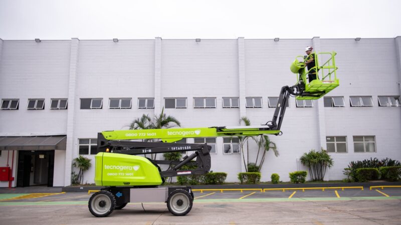 Plataformas elevatórias trazem opção para trabalho em altura