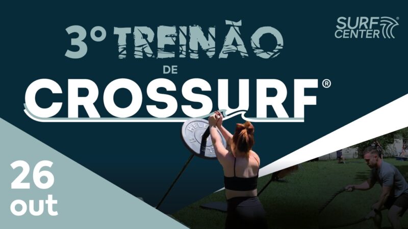 Surf Center promove treinão gratuito de Cross Surf