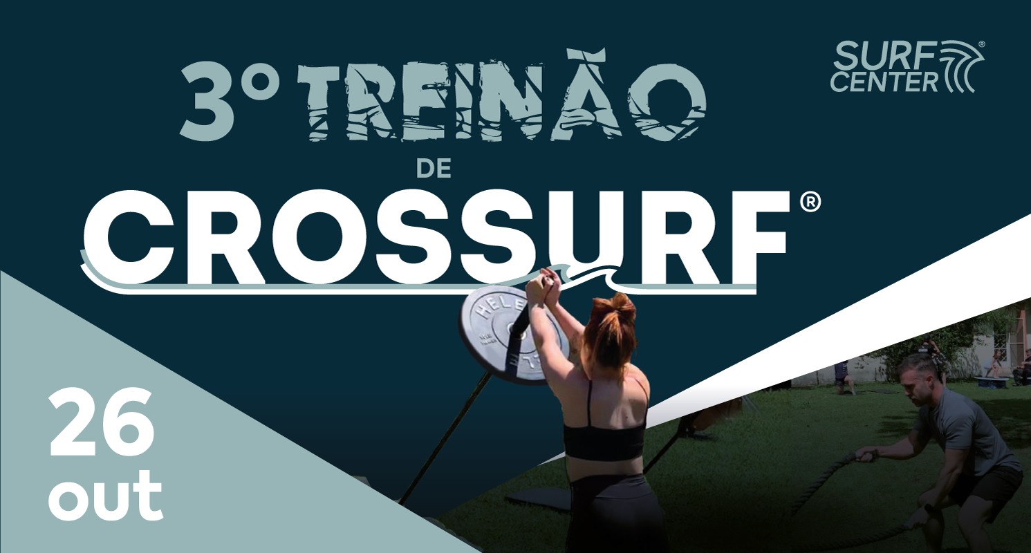 Surf Center promove treinão gratuito de Cross Surf