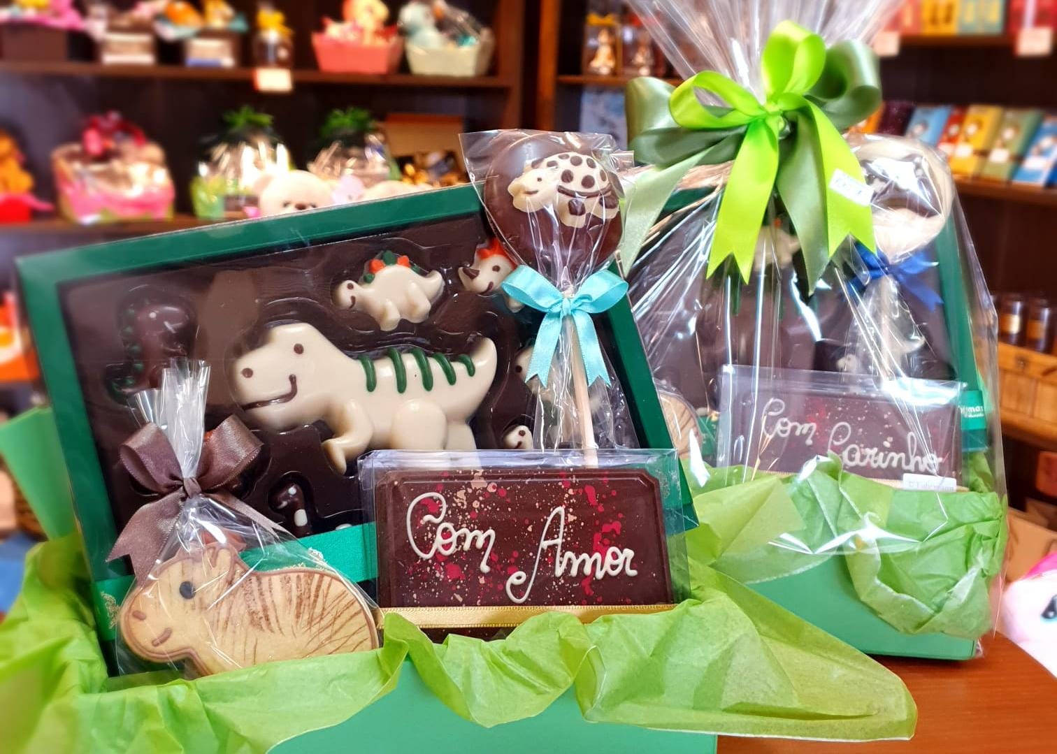 Chocolateria artesanal cria cestas exclusivas para o Dia das Crianças