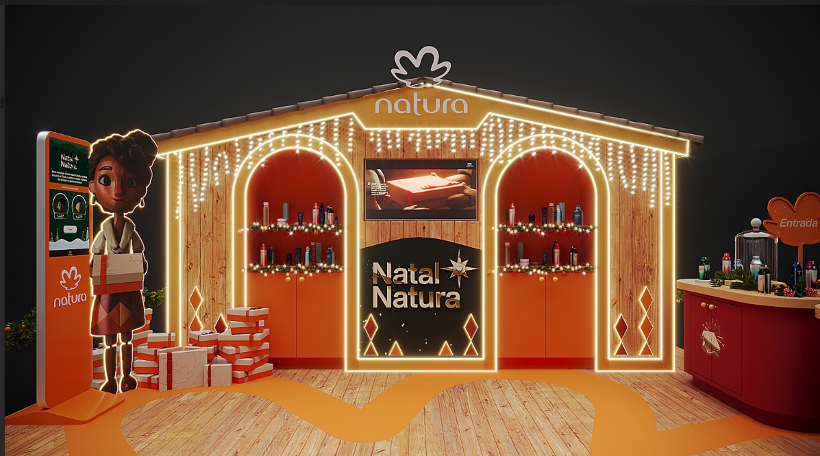 Natura leva a magia do Natal para Curitiba