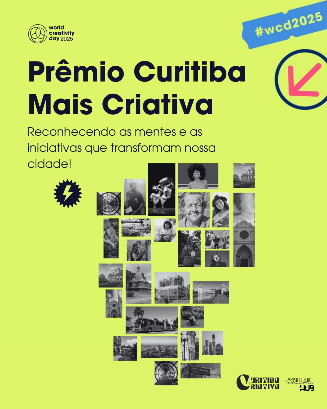 Prêmio Curitiba Mais Criativa 2025 abre inscrições