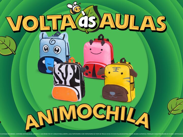 Volta às aulas: campanha do Palladium Curitiba vai distribuir “mochilas de bichinhos”