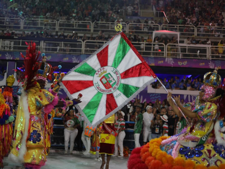 Grande Rio traz folclore para a avenida no Carnaval 2025