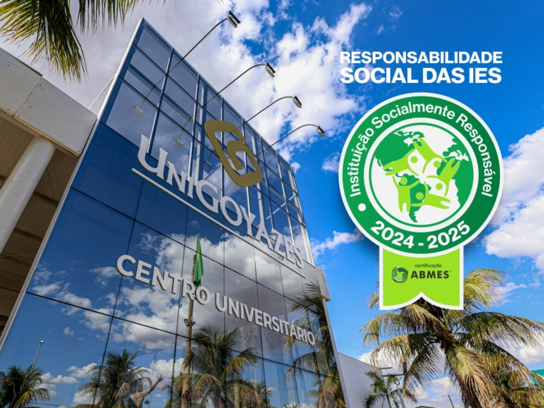 UniGoyazes recebe Selo Instituição Socialmente Responsável