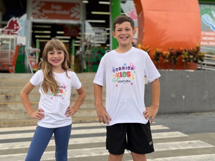 Com atividades lúdicas, primeira Corrida Kids promete diversão para crianças no Ventura Shopping