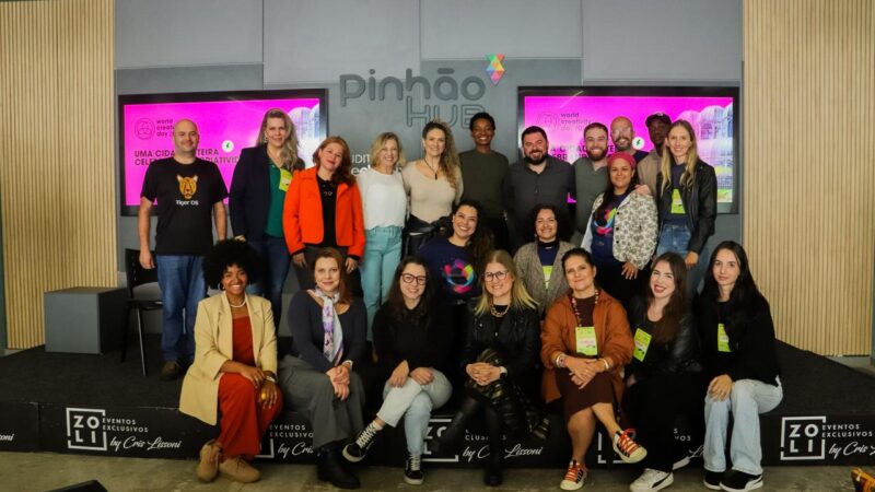Curitiba encerra World Creativity Day 2025 com premiação e reconhecimento de talentos criativos