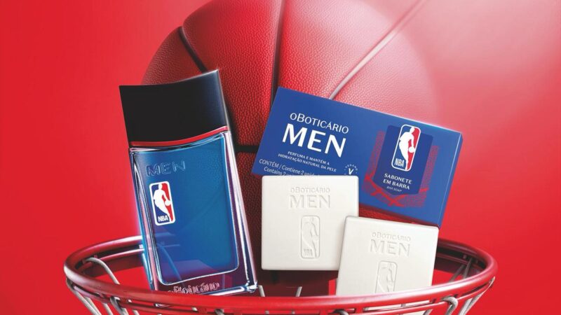 Boticário MEN & NBA lançam linha de produtos masculinos