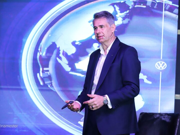 Presidente e CEO da Volkswagen compartilha visão sobre transformação e liderança em evento com empresários em Curitiba