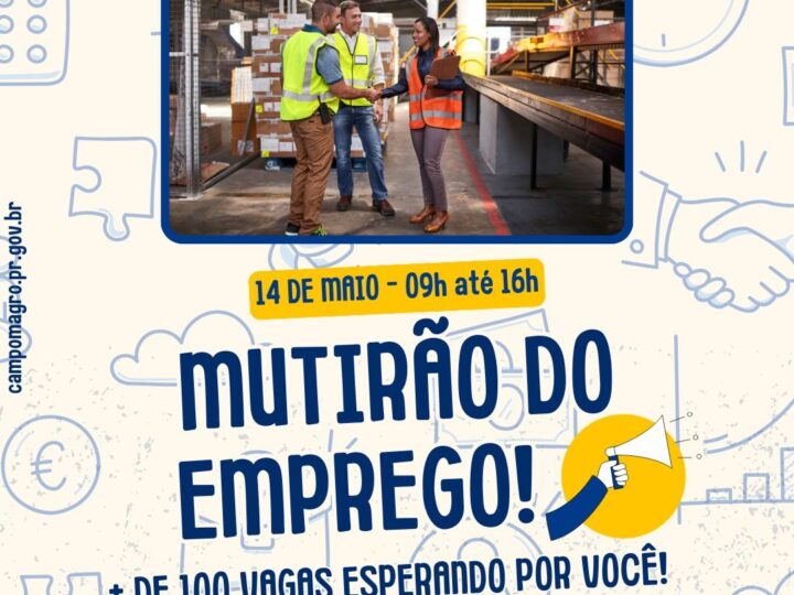 Agência do Trabalhador realiza Mutirão do Emprego em Campo Magro
