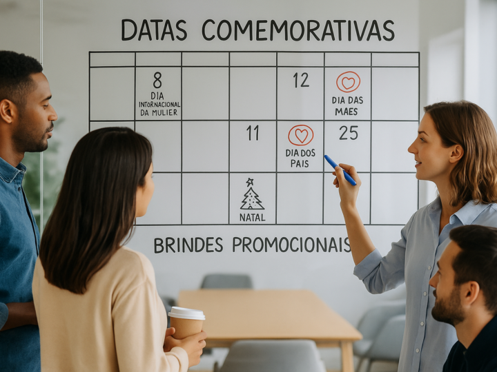 Brindes personalizados fortalecem campanhas sazonais