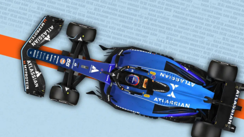 Williams Racing apresentará carro com pintura escolhida por fãs no GP Brasil F1