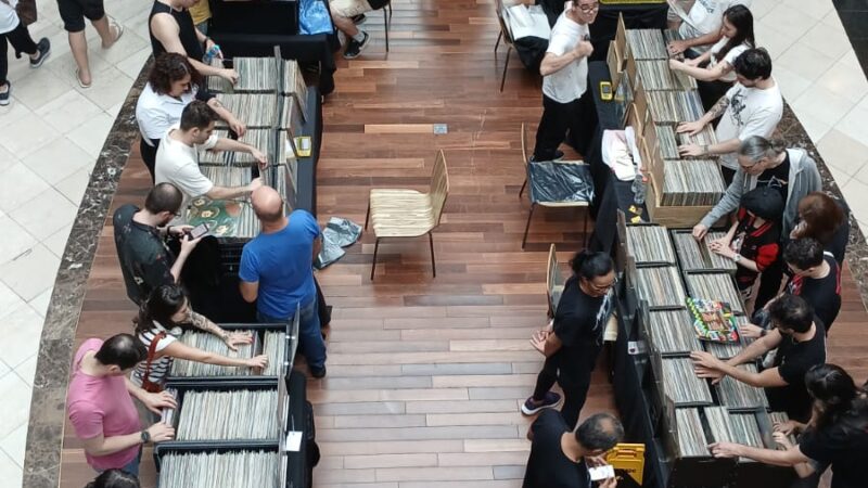 Feira de Vinil no Shopping Crystal: Uma Celebração ao Crescimento do Mercado de Discos