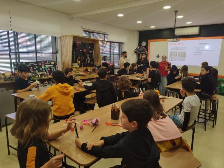 Colégio Positivo aposta em laboratório de ideias para estimular inovação entre estudantes