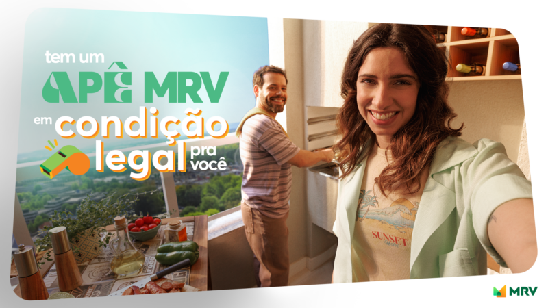 MRV reforça campanha “Tem um apê pra você” com patrocínio da série B do Brasileirão no Desimpedidos