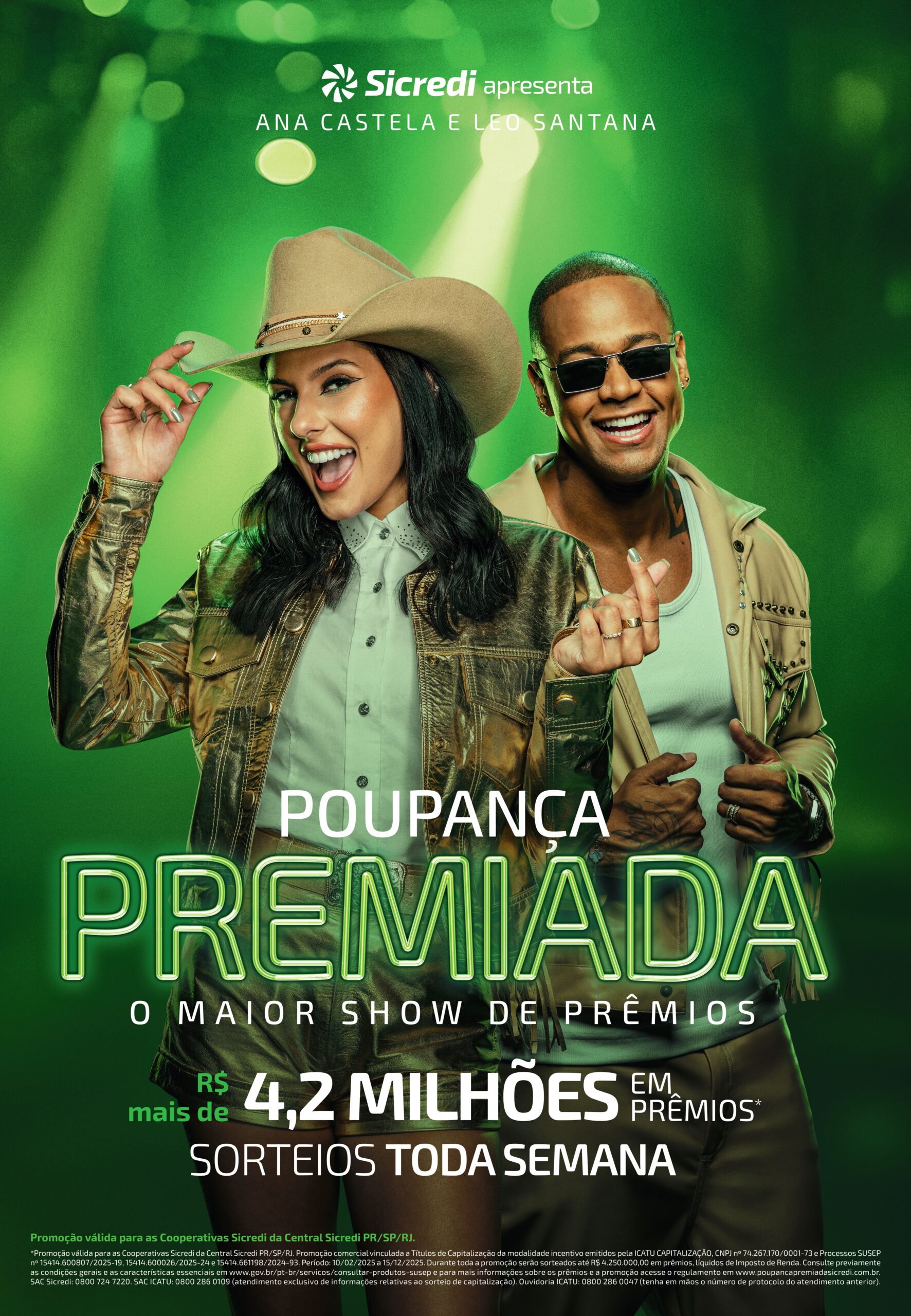 Sicredi sorteará R$ 500 mil em outubro na Campanha Poupança Premiada