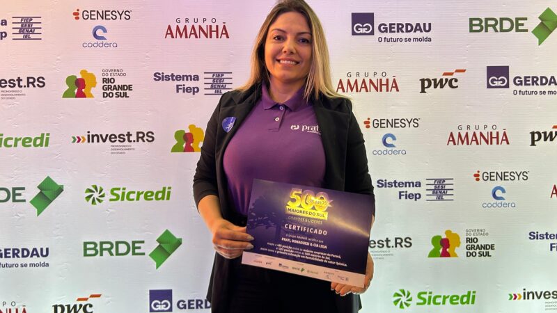 Prati-Donaduzzi se destaca entre as maiores empresas do Sul do Brasil