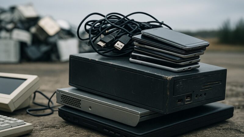 Lixo eletrônico representa riscos e exige soluções seguras