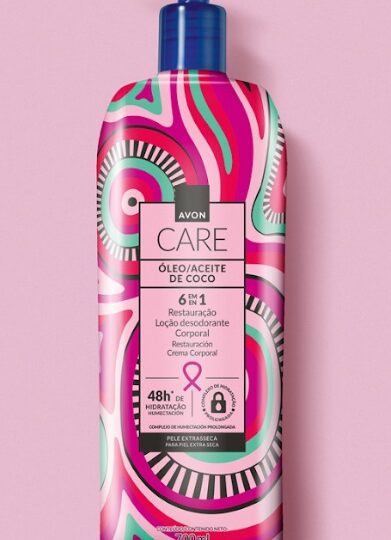 Avon destina lucro de linha de produtos em prol do cuidado com a saúde das mamas