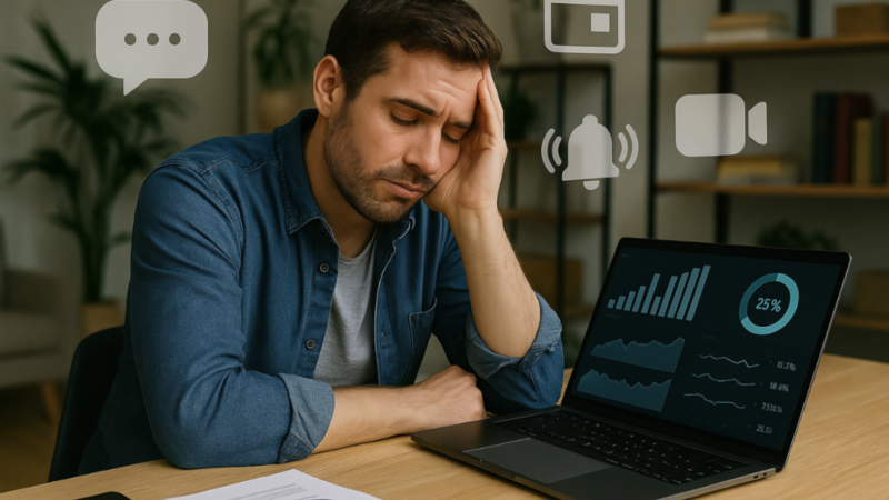 Cultura digital desafia o foco e a produtividade no trabalho