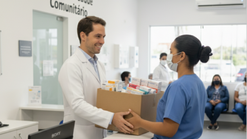 Farmacêutico comenta sobre a logística nas compras da saúde