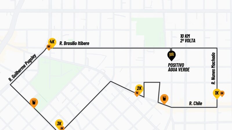 Corrida e caminhada Correr é Positivo movimenta Curitiba neste domingo (2)
