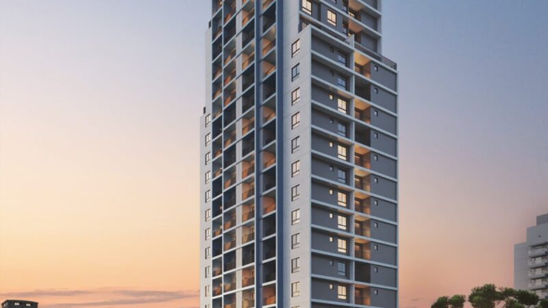Portão em ascensão: Uno Solare traz verticalidade e vista privilegiada