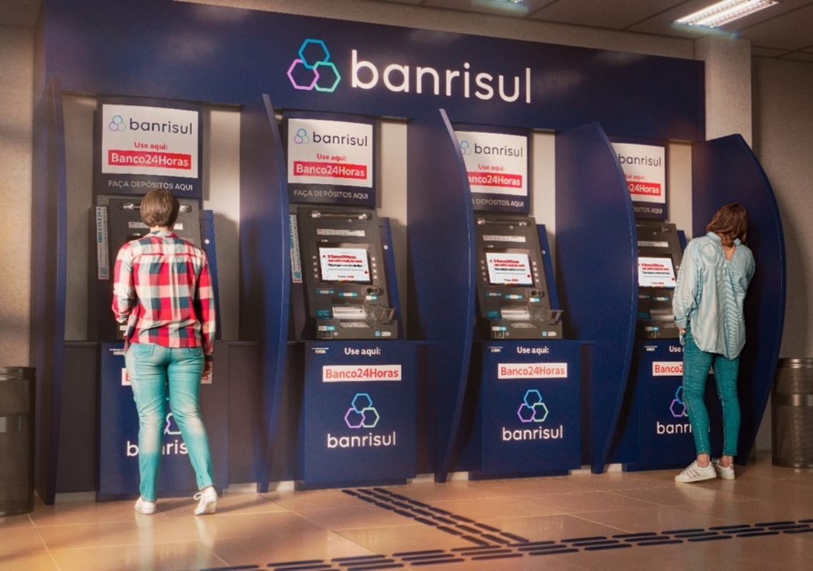 Banco24Horas e Banrisul celebram 1 mi de transações no RS