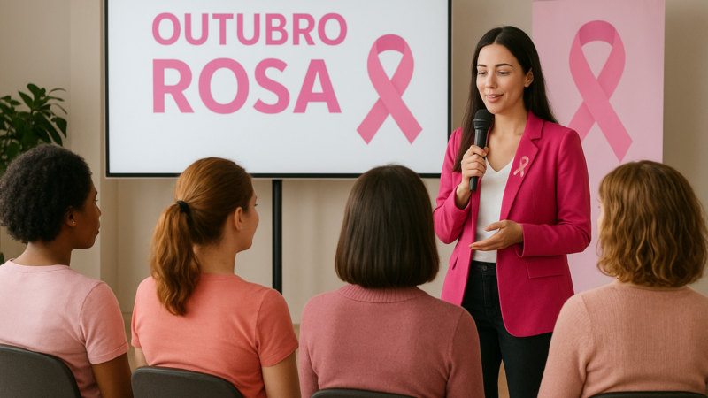 Projeto Menina, Moça – Mulher promove ação especial do Outubro Rosa