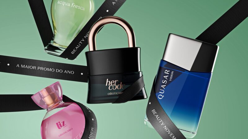 A Beauty November chegou: O Boticário lança Central de Carrinhos Abandonados em campanha com descontos de até 70% na maior promoção do ano