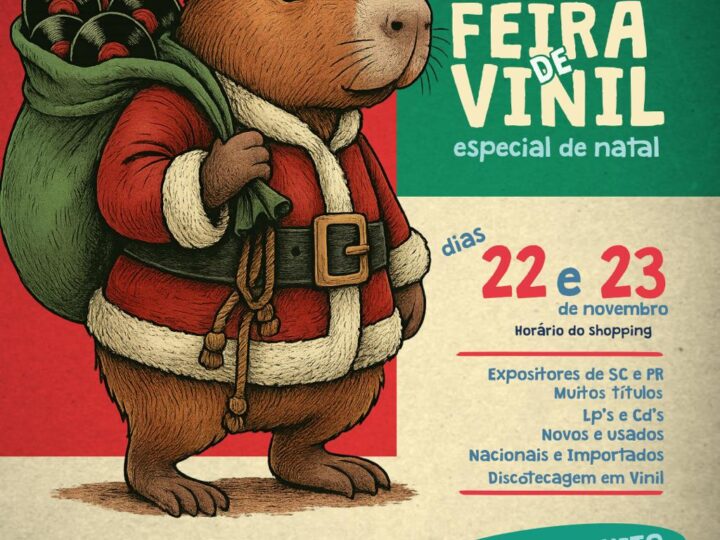 Feira do Vinil do Shopping Crystal entra no clima da Black Friday com descontos especiais