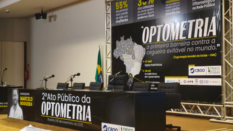 Ato em Brasília pede regulamentação da optometria