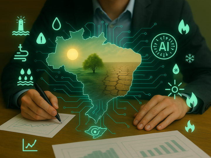 IBRACEM lança modelo de avaliação de risco climático com IA