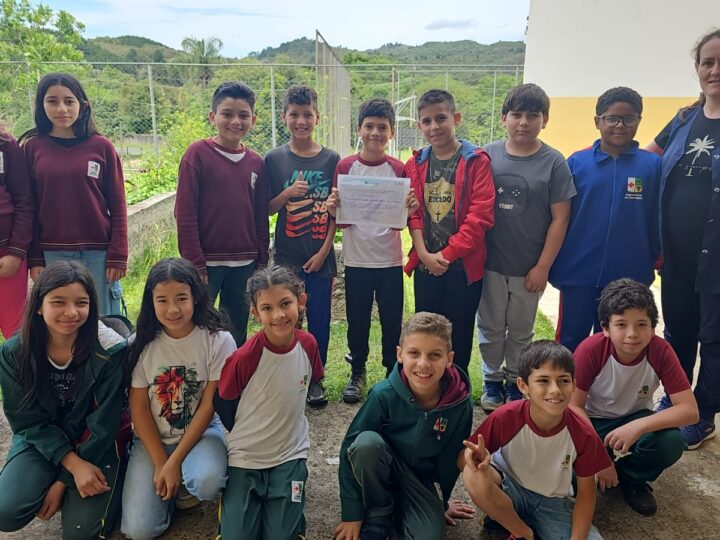 Aluno da Escola Rural Municipal Irmã Maria Antonieta Farani é o grande vencedor do Projeto Despertar da Liderança de Colombo