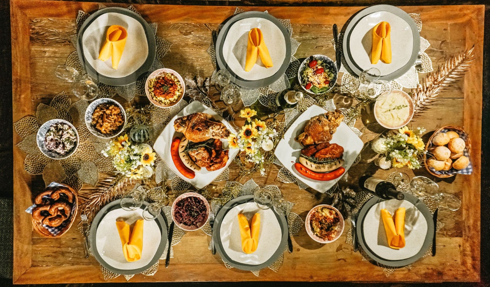 Réveillon 2026 ganha alma alemã no Essen Biergarten