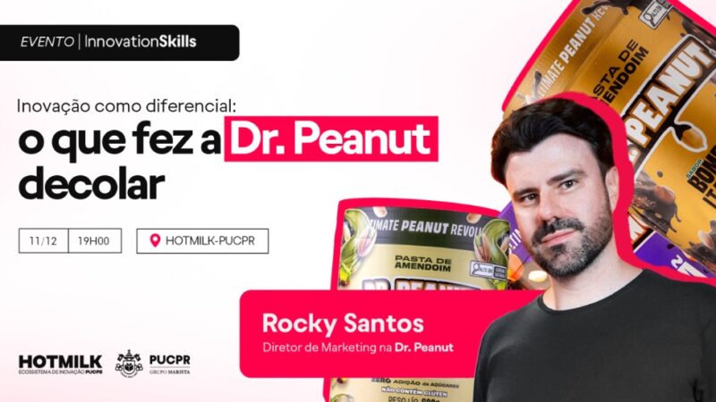 HOTMILK recebe diretor de marketing da Dr. Peanut para revelar bastidores da marca que revolucionou o mercado de alimentos saudáveis