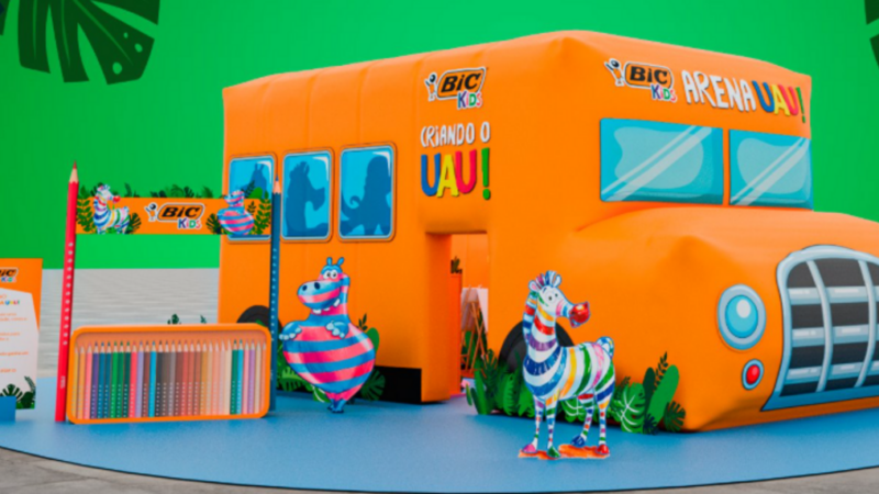 BIC Kids apresenta novas linhas de lápis de cor em ativação