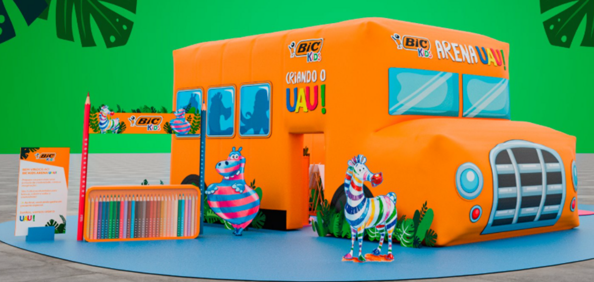BIC Kids apresenta novas linhas de lápis de cor em ativação